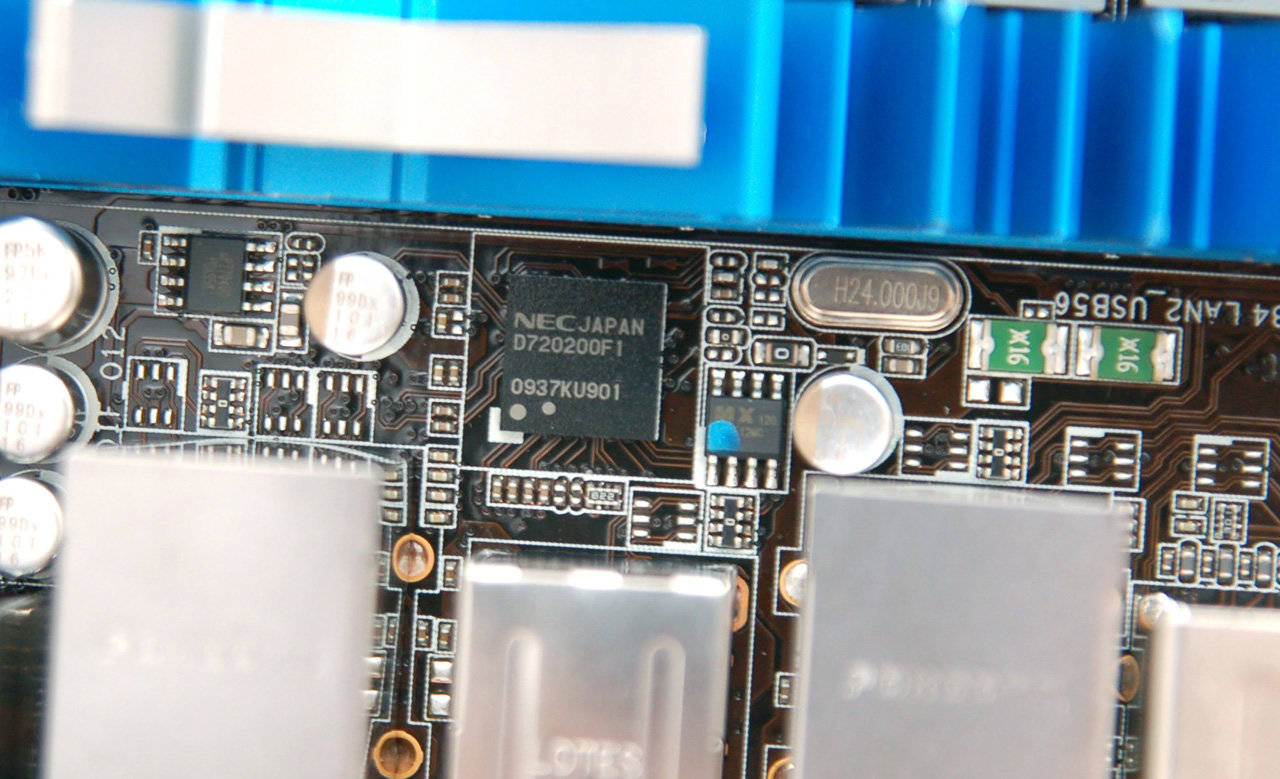 Asus P7P55D-E Premium mit NEC-Chip für USB 3.0