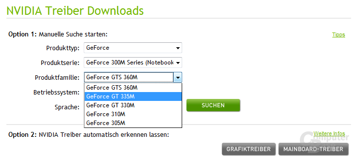 GeForce 300M Series