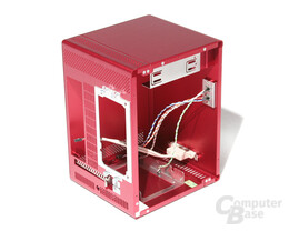 Lian Li PC-Q07 – Innenansicht vorn