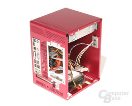 Lian Li PC-Q07 – Hardware vorn
