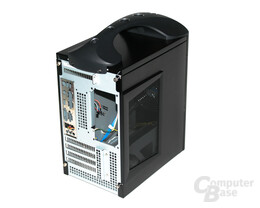 Silverstone SG04B-FH Sugo – Rückseite links