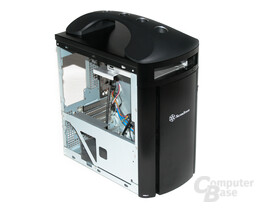 Silverstone SG04B-FH Sugo – Innenraum hinten