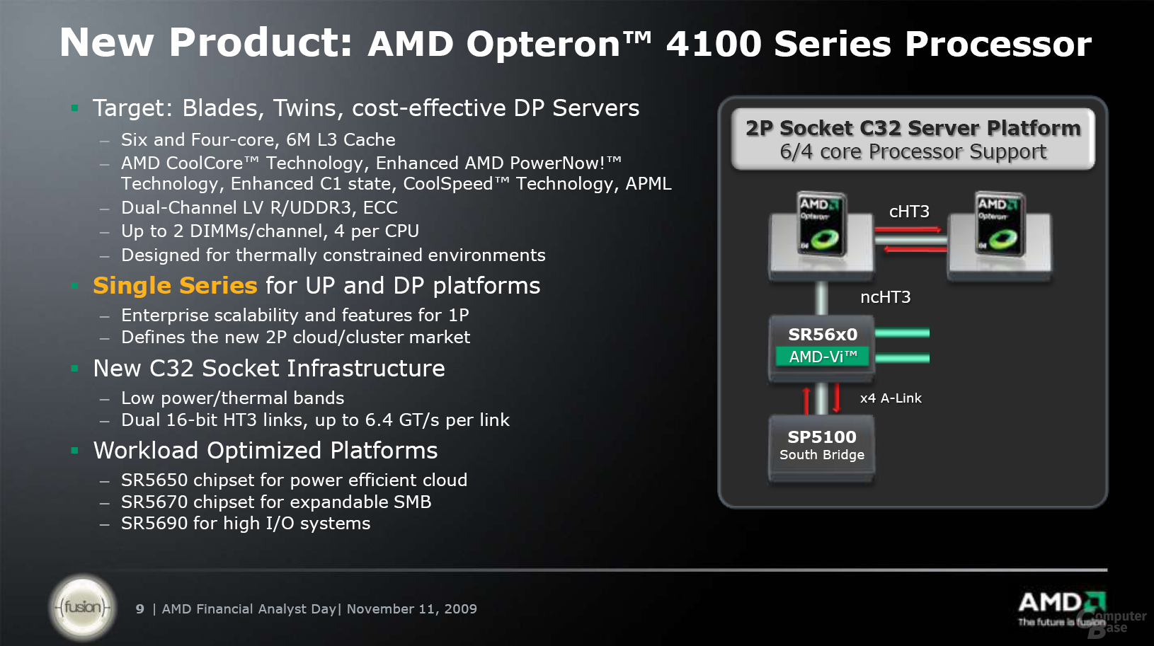 AMD Opteron 4000 auf Basis des C32-Sockels