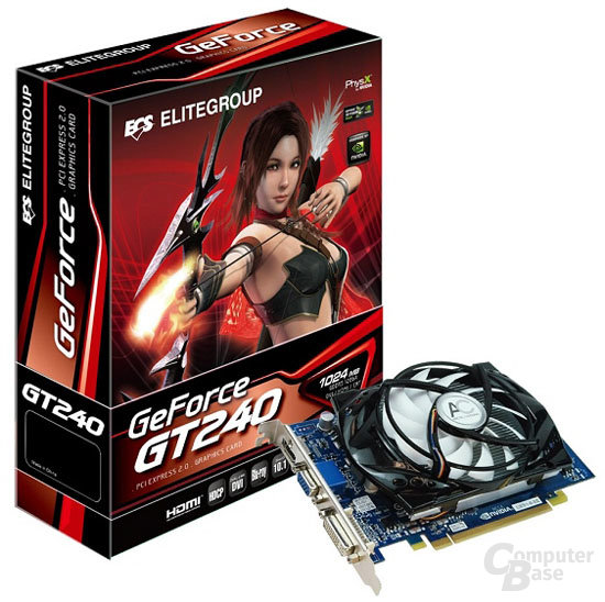 ECS GeForce GT 240