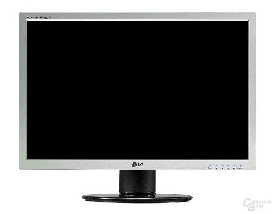 LG W2220P in Silber