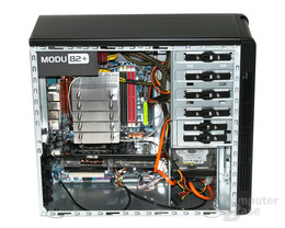 Cooltek CT-K4 – Innenraum mit Hardware