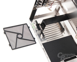 Lian Li PC-B25F – Staubfilter und Netzteilmontage