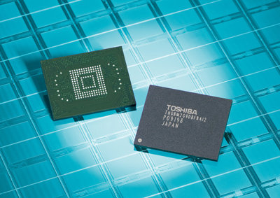 64 GB großes NAND-Flash-Modul von Toshiba