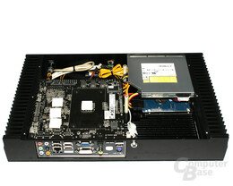 Soartec picoX – Innenraum mit Hardware