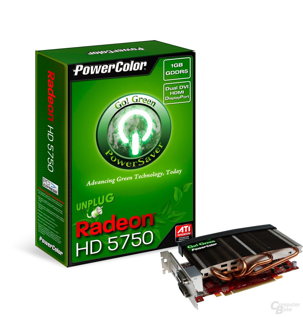 PowerColor Radeon HD 5750 Go! Green