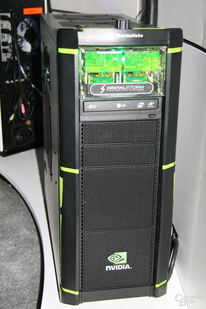 Lauffähige Nvidia GeForce GF100 Fermi