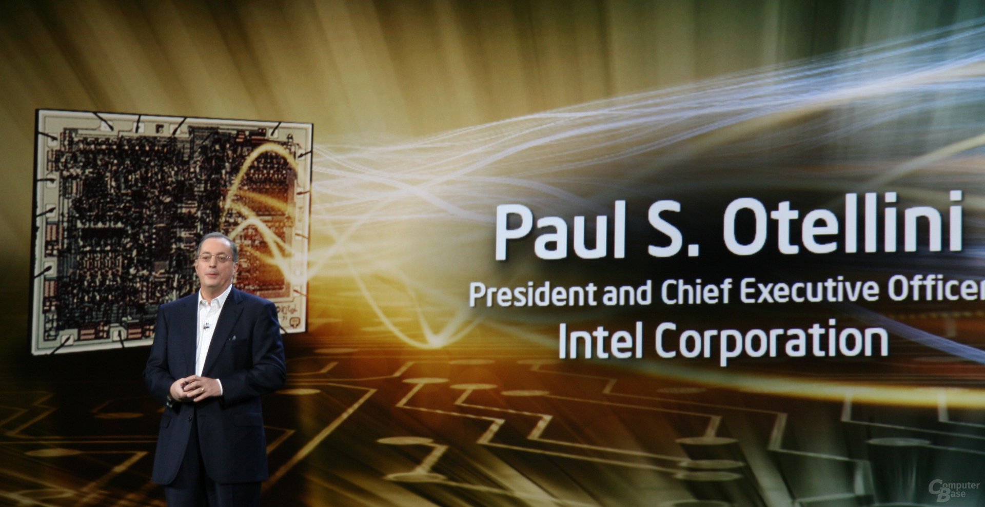 Impressionen von der Intel-Keynote