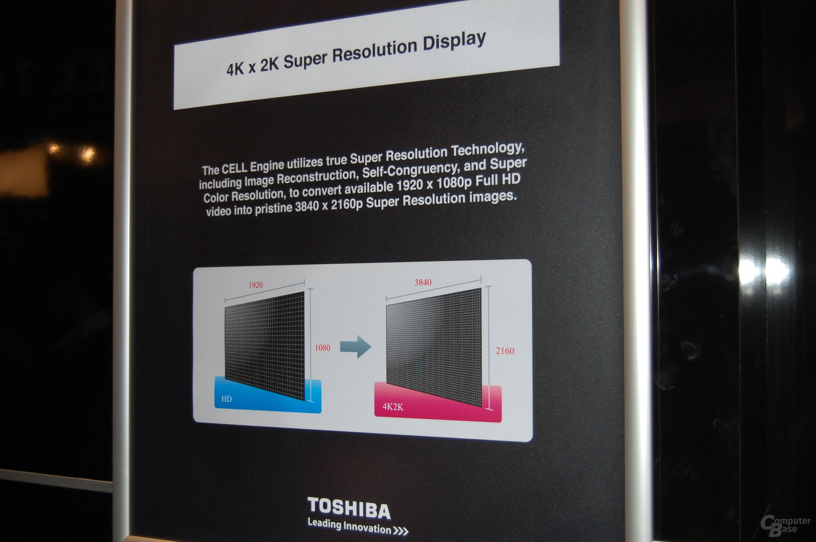 Ultra High Definition Display von Toshiba