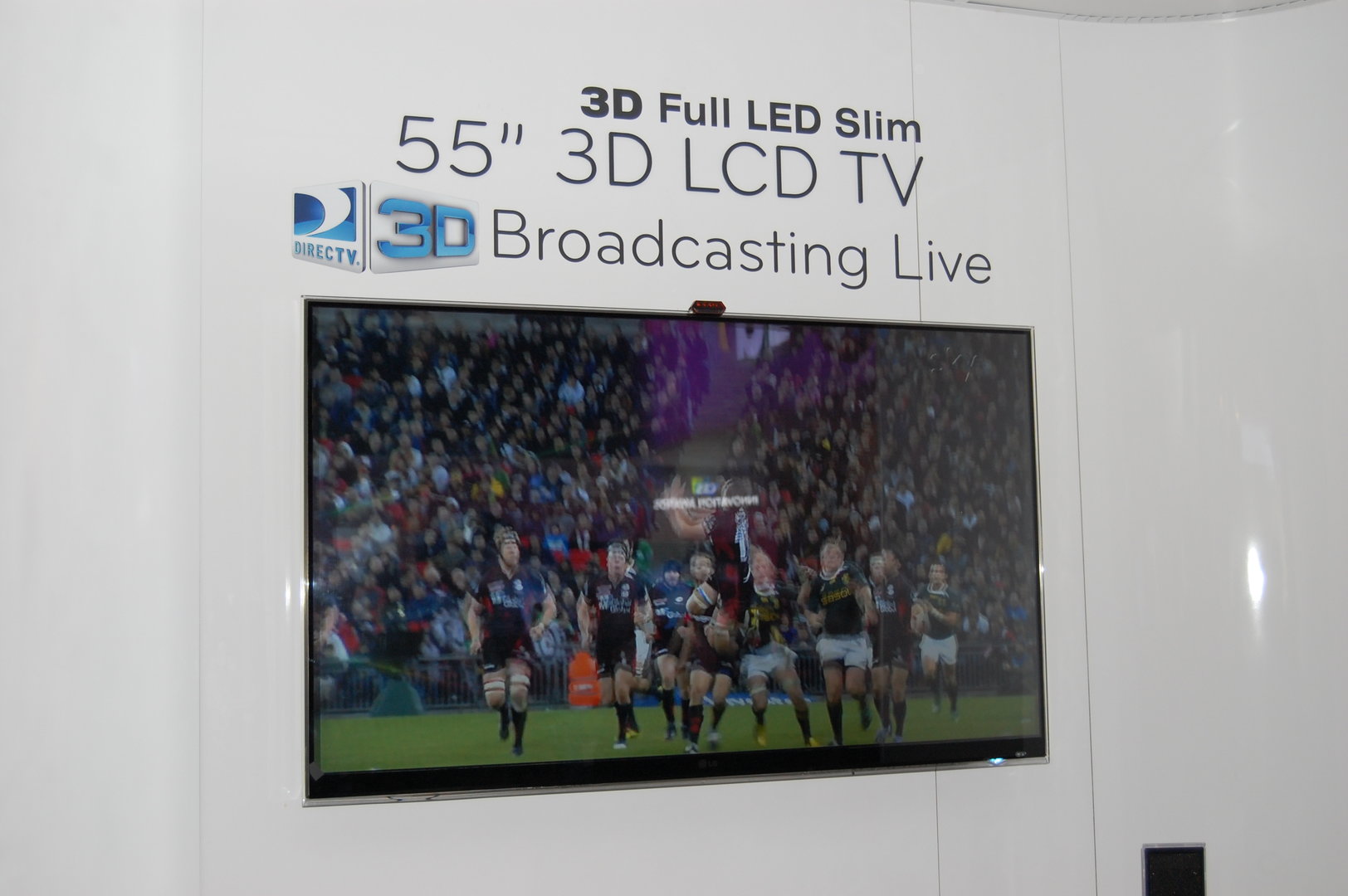 3D HDTVs bei LG