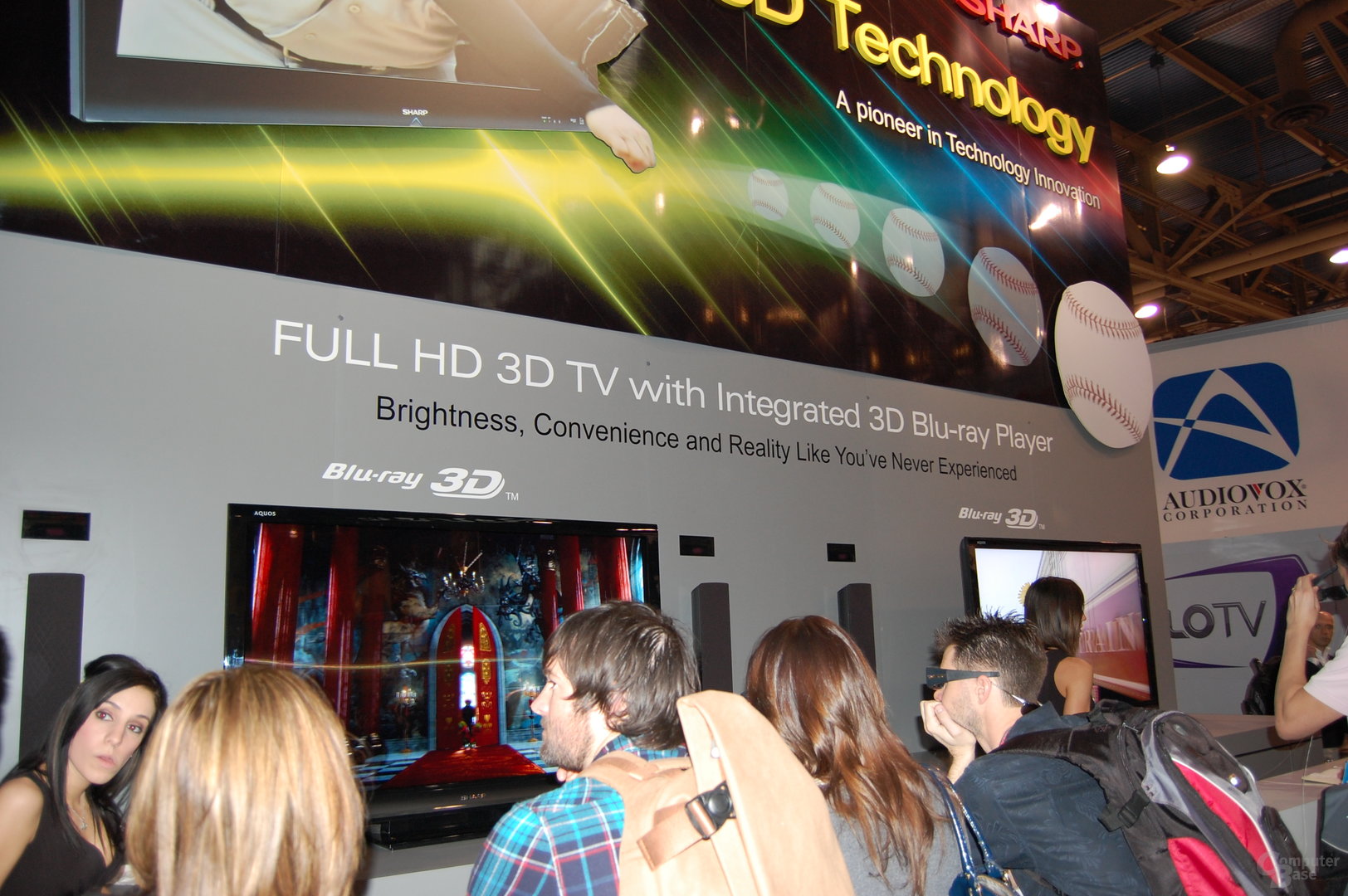 3D HDTVs von Sharp