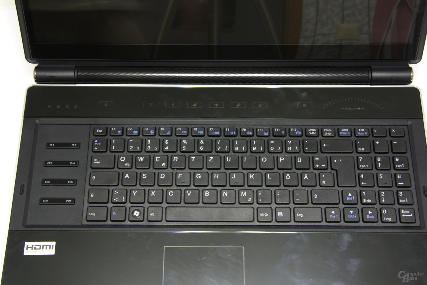 XMG8 Tastatur
