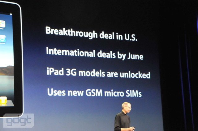 Apples iPad | Quelle: gdgt.com