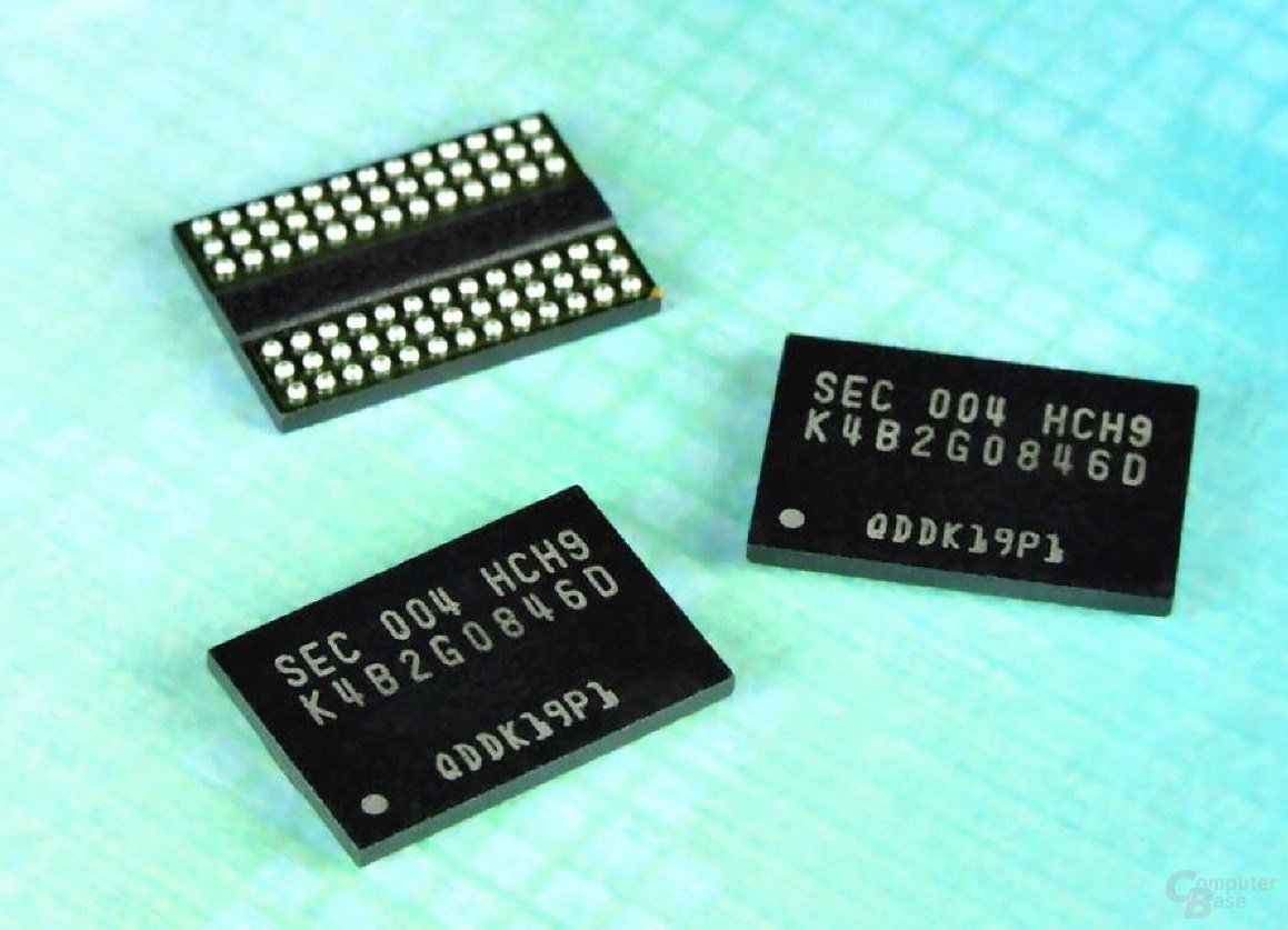 Samsung entwickelt DDR3 in 30 nm