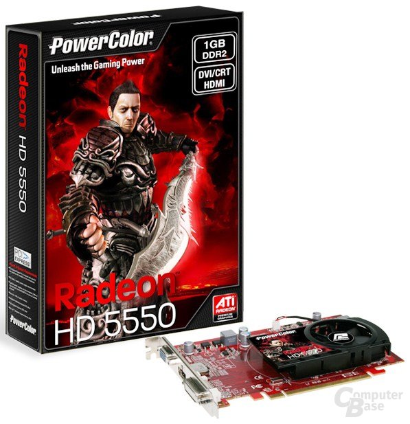 ATi Radeon HD 5550 der Boardpartner