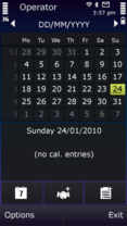 Symbian^3 – Kalender