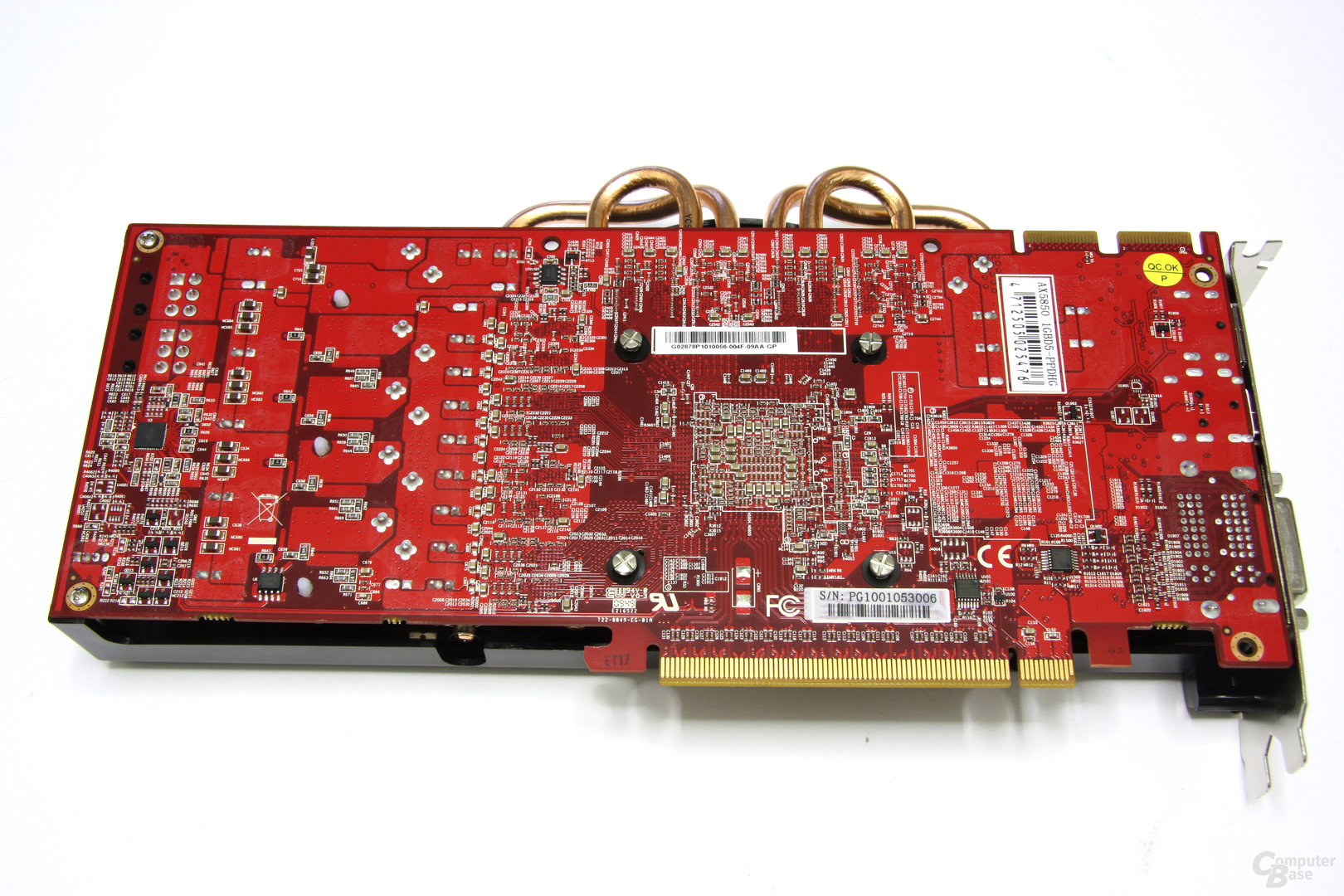 Radeon HD 5850 PCS+ Rückseite
