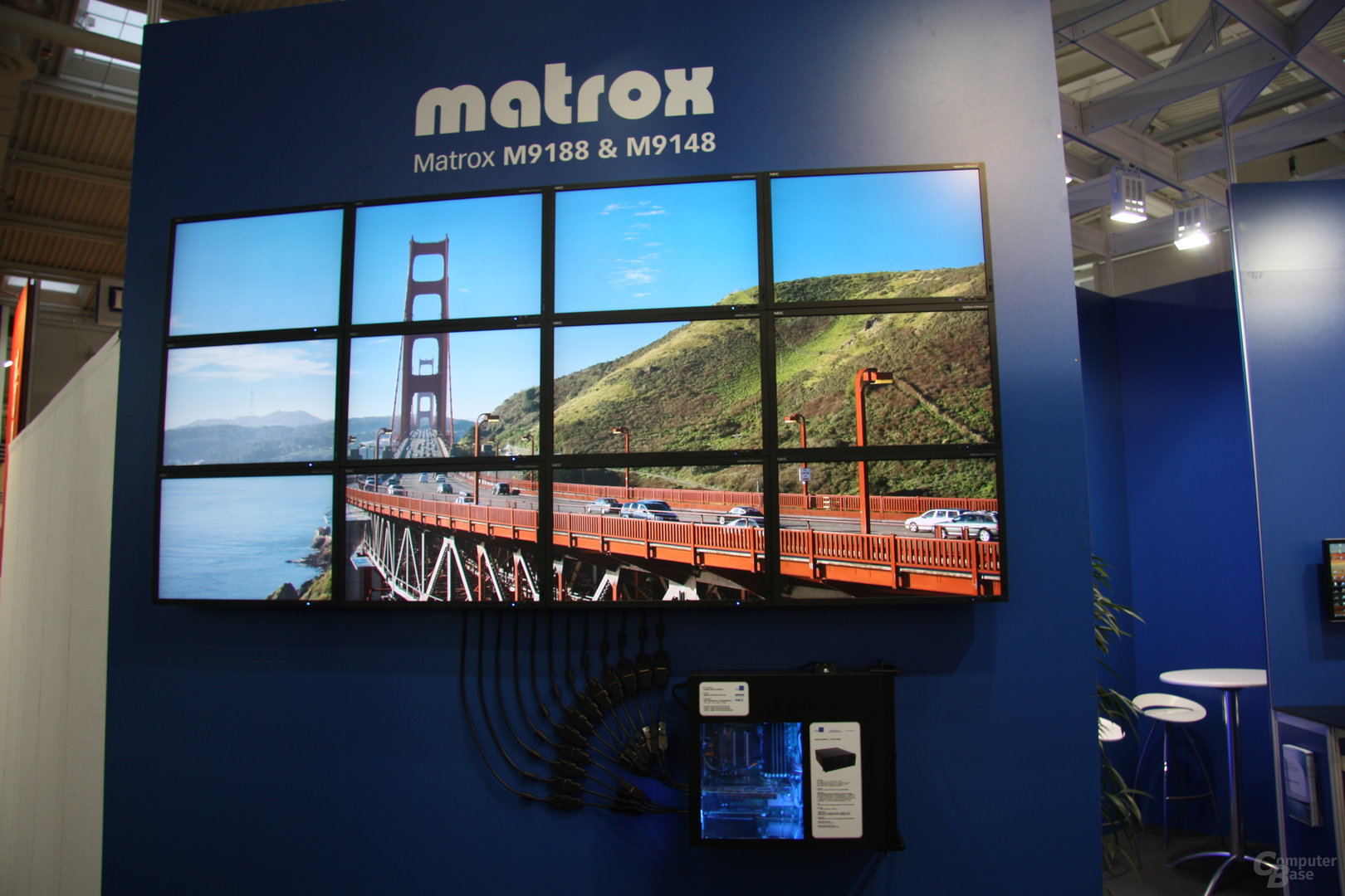 Matrox-Grafikkarten steuern 12 Monitore an