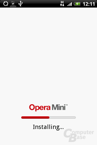 Opera Mini 5 – Erster Start