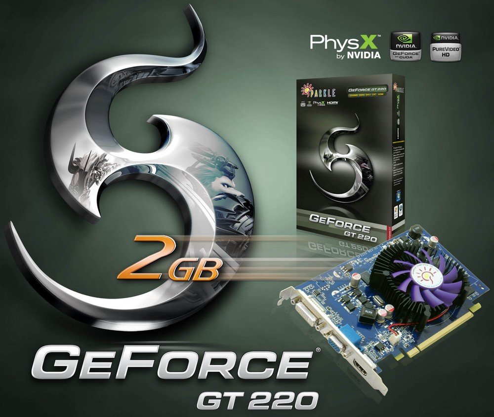 Sparkle GeForce GT220