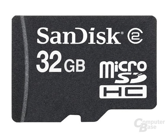 SanDisk microSD-Card mit 32 GByte