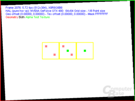 Nvidia GF100 FSAA-Viewer - 2xAA