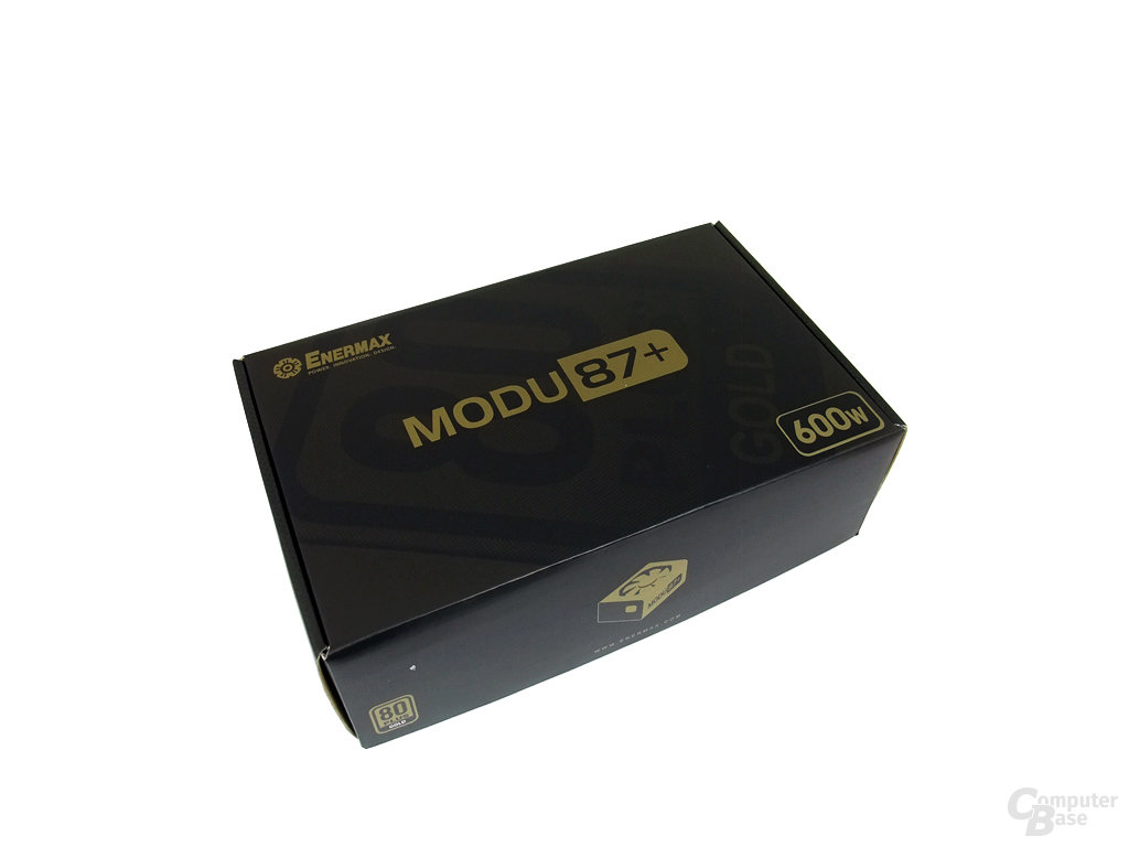 Enermax Modu87+ 600W – Verpackung