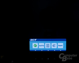 Onscreen Menü Acer D241H
