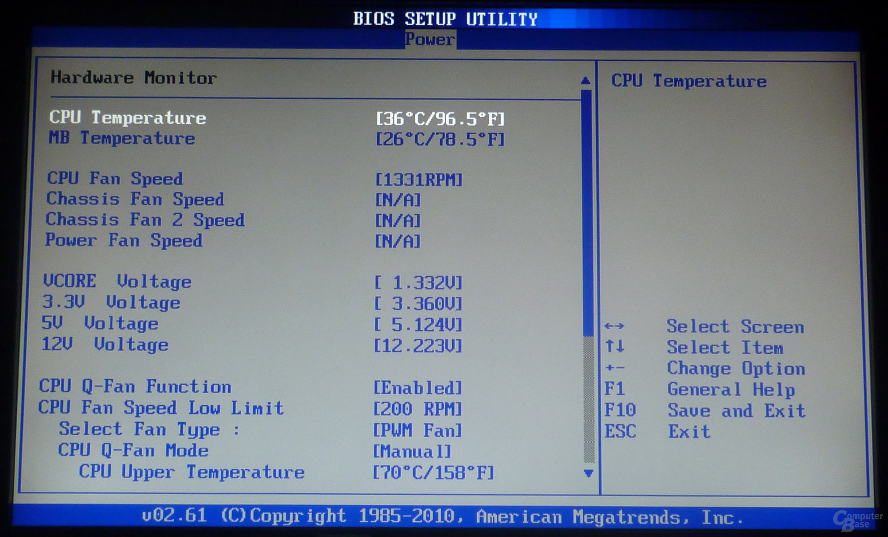 Asus M4A89GTD Pro/USB3 – BIOS