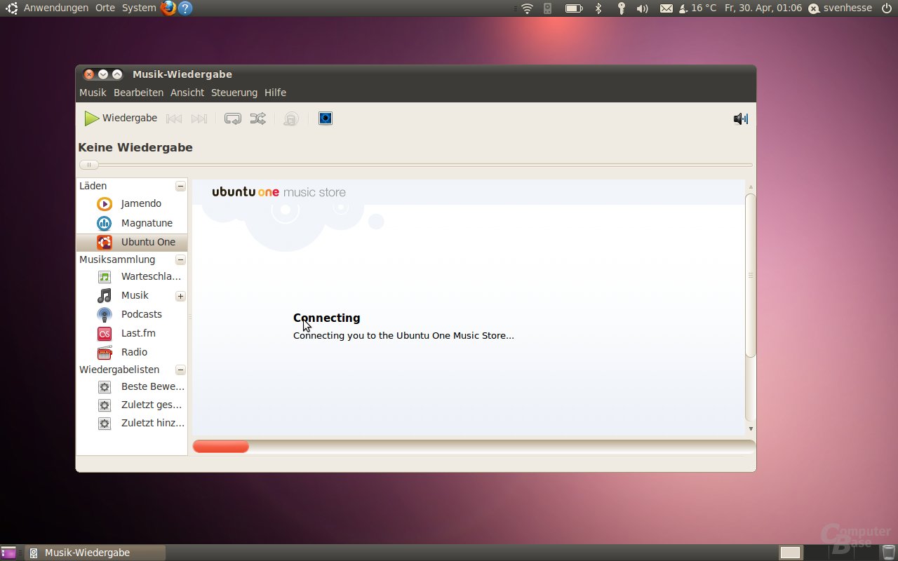 Ubuntu 10.04 – Ubuntu One Music Store