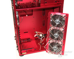 Lian Li PC-X900R – Front-Lüfter demontiert