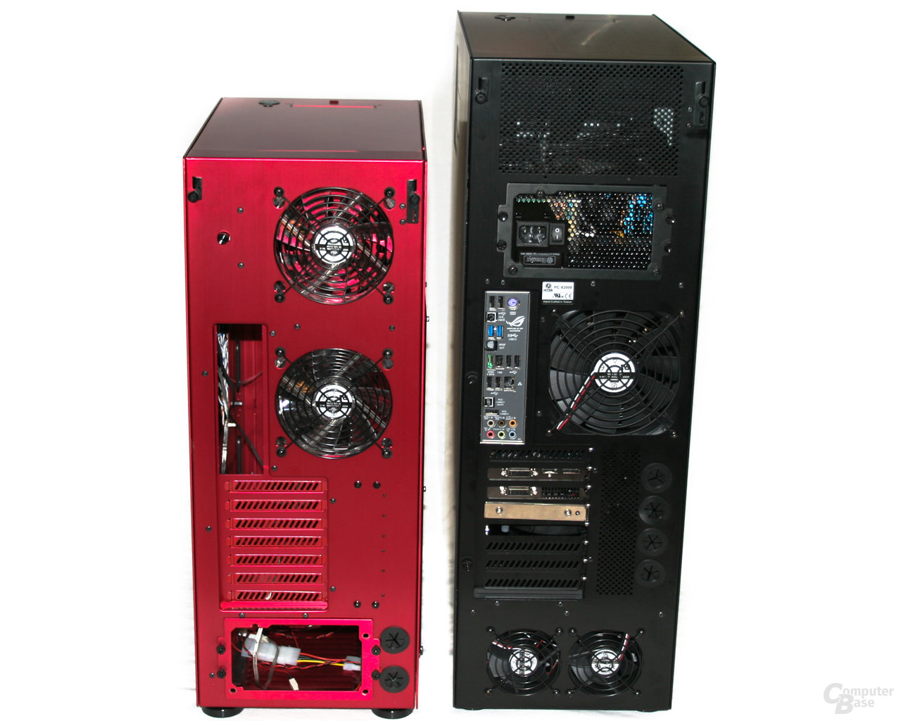 Lian Li PC-X900R im Vergleich zum PC-X2000BW