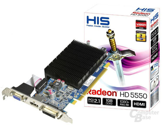 HIS Radeon HD 5550 Silence