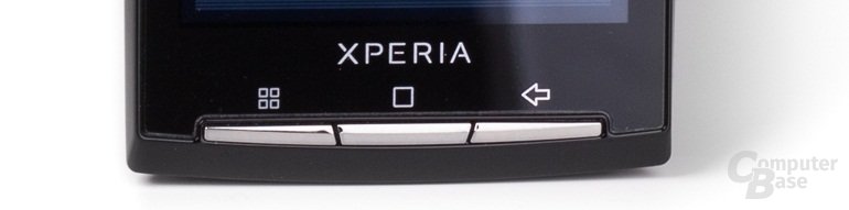 Xperia X10 Tasten