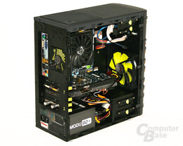 In Win Dragon Slayer – Hardware hinten