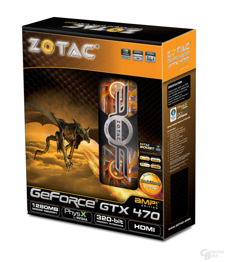 Zotac GeForce GTX 470 AMP! Edition