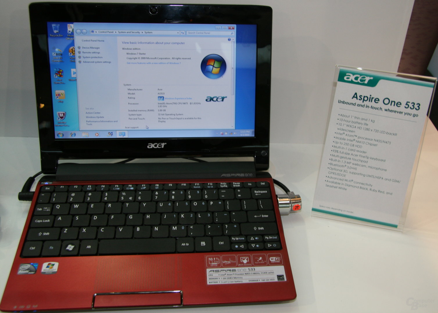 Acer Asprire One 533