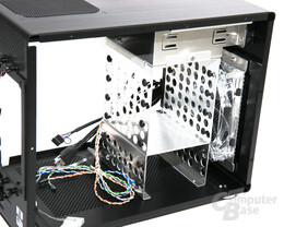Lian Li PC-Q08 – Festplattenkäfige