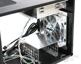 Lian Li PC-Q08 – Lüfter in der Front