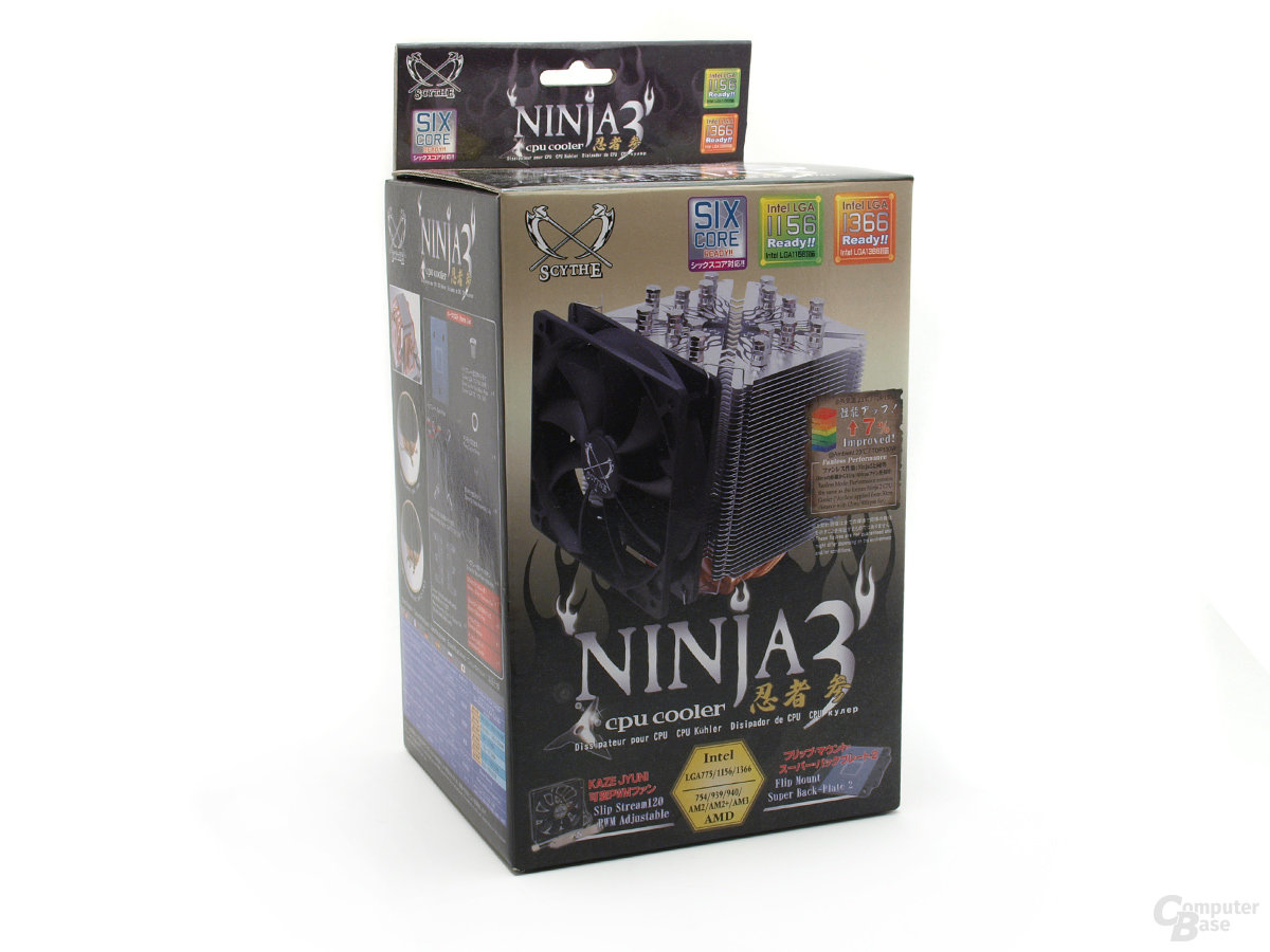 Scythe Ninja 3 Verpackung