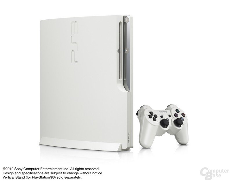 PlayStation 3 slim in weiß