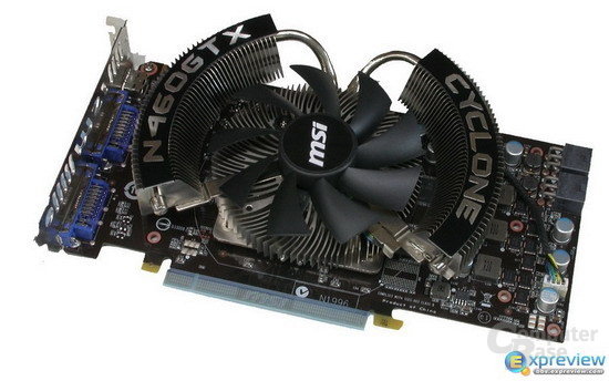MSI GeForce GTX 460 mit Cyclone-Kühler