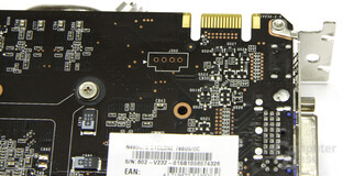 GeForce GTX 460 Cyclone SLI-Anschluss