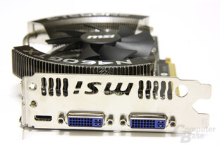 GeForce GTX 460 Cyclone Slotblech