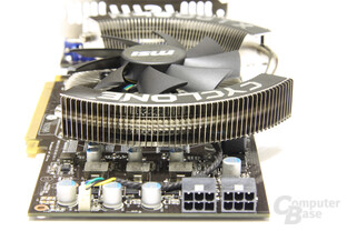 GeForce GTX 460 Cyclone von hinten
