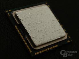 Geschlossene Schicht Liquid Ultra auf der CPU